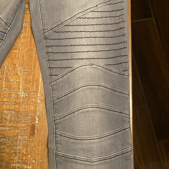 Current Elliott The Moto Ankle Skinny Jeans in Briggs - Picture 3 of 7